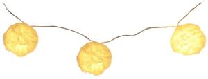 Girlanda dekoracyjna CHRISTMAS DECORATION 241038 10 LED Bateryjne 1.75 m Żółty