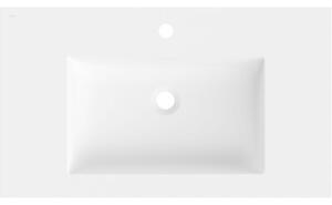 Mexen Otis umywalka wpuszczana w blat 81 x 46,5 cm, biała mat - 25188001