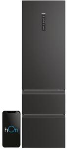 Lodówka HAIER HTW5620DNPT 3D No Frost 205cm Czarna