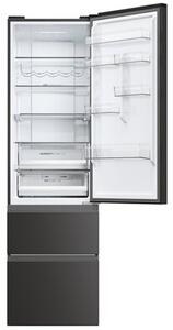 Lodówka HAIER HTW5620DNPT 3D No Frost 205cm Czarna