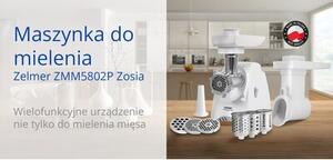 Maszynka do mięsa ZELMER ZMM5802P Szatkownica