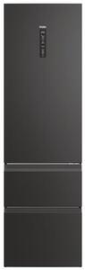 Lodówka HAIER HTW5620DNPT 3D No Frost 205cm Czarna