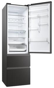 Lodówka HAIER HTW5620DNPT 3D No Frost 205cm Czarna