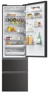 Lodówka HAIER HTW5620DNPT 3D No Frost 205cm Czarna