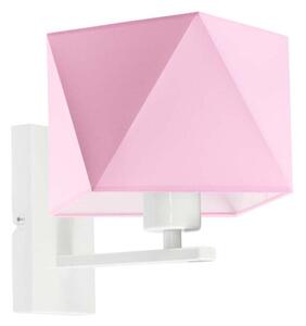 Kinkiet lampa ścienna lampa na ścianę z abażurem diament MOTO
