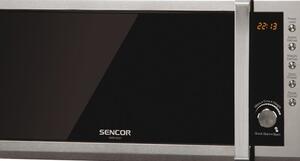 Kuchenka mikrofalowa SENCOR SMW 6001DS 700W średnica 24.5 cm pojemność 20L Stal nierdzewna