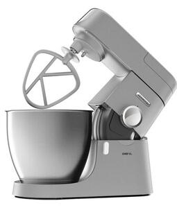 Robot kuchenny planetarny KENWOOD KVL4165S Chef XL 1200W + Malakser KAH65.000PL krojący warzywa w kostkę