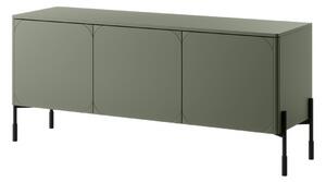 Szafka RTV trzydrzwiowa Sonatia 150 cm - oliwka