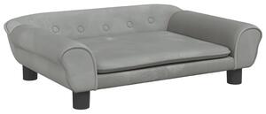 Szara minimalistyczna sofa dla dzieci - Kotkell