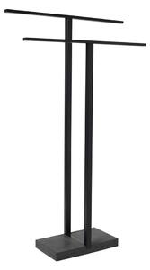 Stojak na ręczniki MENOTO, black, 50 cm