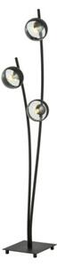 Lampa stojąca podłogowa Emibig 3xE14 40W HUNTER LP3 BLACK/STRIPE 1101/LP3