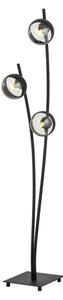 Lampa stojąca podłogowa Emibig 3xE14 40W HUNTER LP3 BLACK/STRIPE 1101/LP3