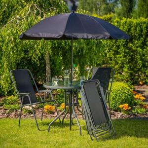 Zestaw mebli ogrodowych PATIO Madura 47622 Antracytowy