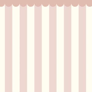 Tapeta do pokoju dziecięcego Funky paski pink