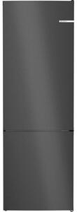 Lodówka BOSCH KGN492XCF No Frost 203cm Czarna
