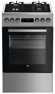 Kuchnia BEKO FSMT55330DXDS Pieczenie 3D Rożen Grill Termoobieg Czyszczenie parą