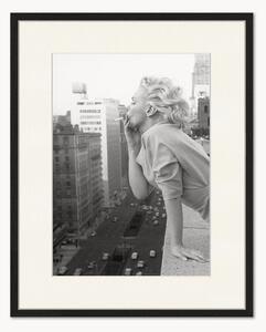 Oprawiony druk cyfrowy Marilyn At The Ambassador Hotel