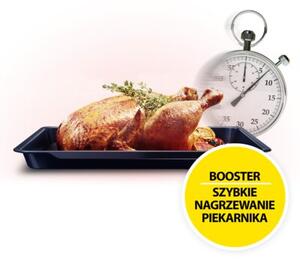 Kuchnia BEKO FSMT55330DXDS Pieczenie 3D Rożen Grill Termoobieg Czyszczenie parą