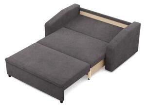 Sofa z funkcjÄ spania, BLOM, sztruks, 148x87x90 cm, ciemny szary | TYLETEGOTU