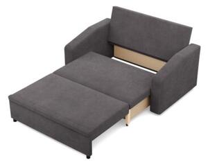 Sofa z funkcjÄ spania, BLOM, sztruks, 148x87x90 cm, ciemny szary | TYLETEGOTU