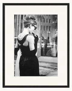 Oprawiony druk cyfrowy Breakfast at Tiffany's