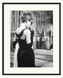 Oprawiony druk cyfrowy Breakfast at Tiffany's