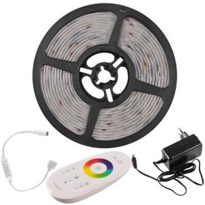 Zestaw taśma LED 24V 5m RGB+4000K IP65 pilot, zasilacz, sterownik 319302 Polux