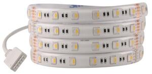 Zestaw taśma LED 24V 5m RGB+4000K IP65 pilot, zasilacz, sterownik 319302 Polux
