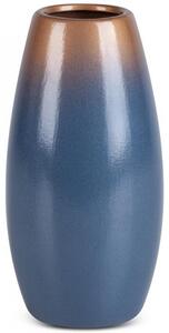 Wazon EUROFIRANY Nessa 11 x 22 cm Niebieski
