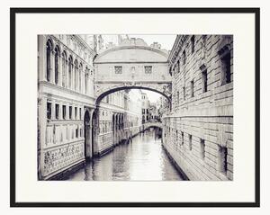 Oprawiony druk cyfrowy Bridge Of Sighs In Venice