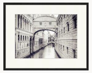 Oprawiony druk cyfrowy Bridge Of Sighs In Venice