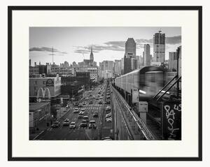 Oprawiony druk cyfrowy New York City