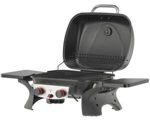 Grill ogrodowy gazowy YATO YG-20005 Yake Czarny 5 kW 47 x 37 cm