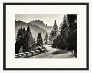Oprawiony druk cyfrowy The European Alps