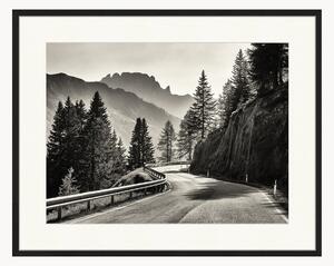 Oprawiony druk cyfrowy The European Alps