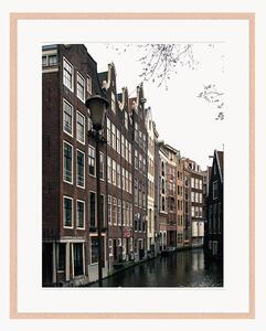 Oprawiony druk cyfrowy Amsterdam City Center