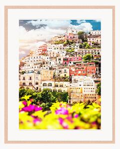 Oprawiony druk cyfrowy View Of Positano