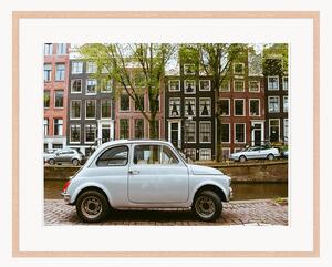 Oprawiony druk cyfrowy Fiat 500