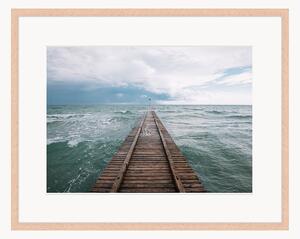 Oprawiony druk cyfrowy Sea Coastline