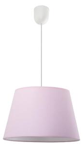 Różowa stożkowa lampa wisząca - EX481-Pastela