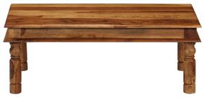 Stolik kawowy z litego drewna sheesham, 110 x 60 x 40 cm