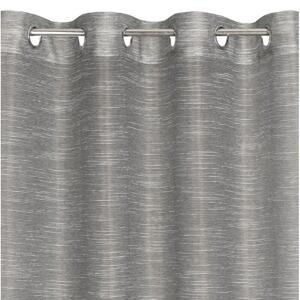 Firana gotowa EUROFIRANY Rachel 140 x 250 cm Stalowy