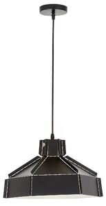 LAMPA SUFITOWA WISZĄCA LOFT CZARNA DONA W1