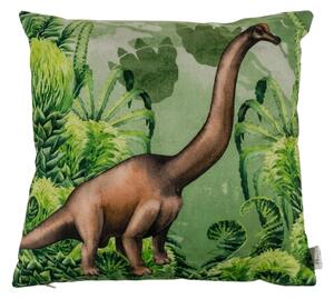 Poduszka dekoracyjna BRACHIOSAURUS 40x40 cm, zielona