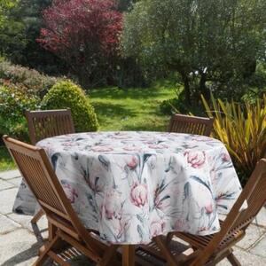 Obrus EUROFIRANY Garden 150 cm BiaÅy