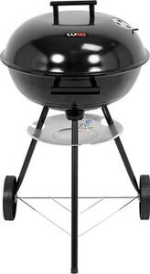 Grill ogrodowy węglowy LUND 99918 Zamykany, okrągły, termometr, kółka
