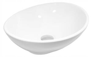 Umywalka nablatowa Estiva EBA White biała 41,5x34x14 cm 1 szt