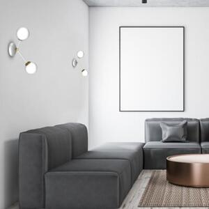 Kinkiet CLOUD biały LED 1x5W 250lm wym:18,5x53x12cm IP20 Candellux
