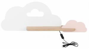 Kinkiet CLOUD biały LED 1x5W 250lm wym:18,5x53x12cm IP20 Candellux