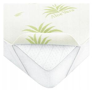 Ochraniacz na Materac 220x200 ALOES Antyalergiczny Pikowany z Gumkami | Polski Produkt PREMIUM